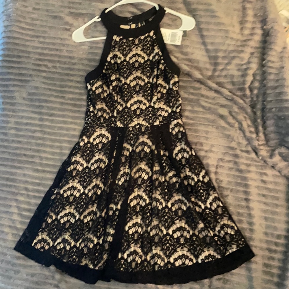 Speechless black Lacey dress